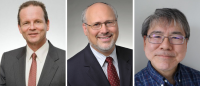 2022 Awardees, l to r: Jeffrey Bruce, Daniel Javitt, Hiroshi Nakagawa